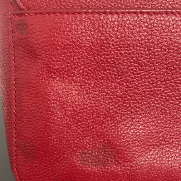 Tory Burch Leather Britten Small Shoulder Bag used 
Red color. - Picture 6 of 12